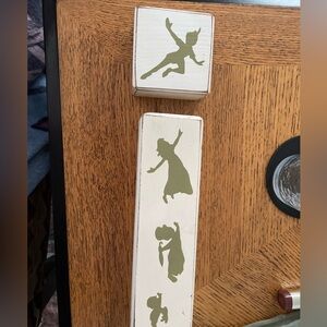 Disney Peter Pan Wooden Block Decor